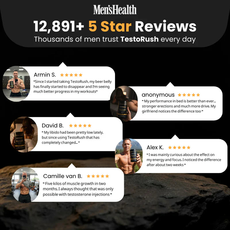 TestoRush | Dein täglicher Testosteron-Schub