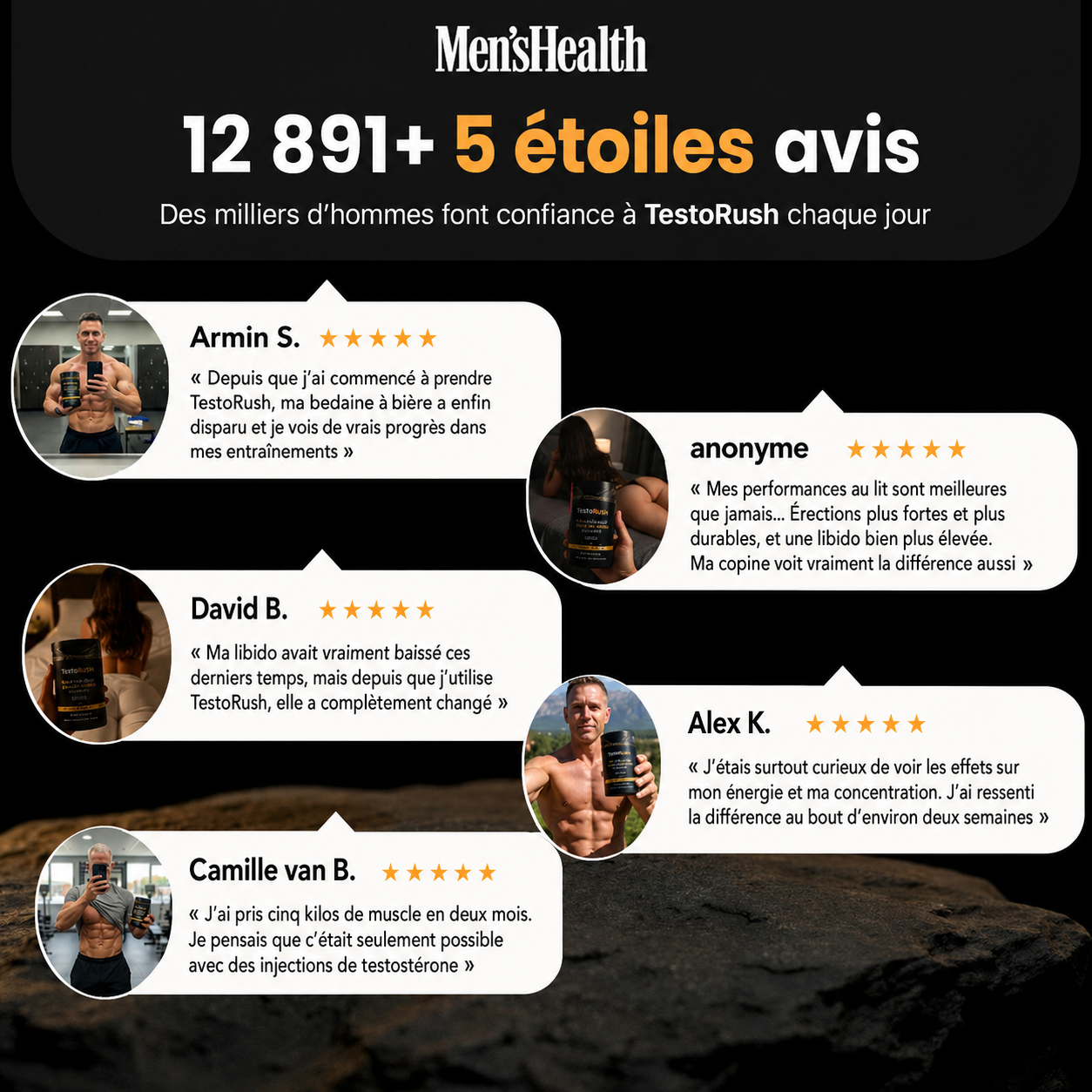 TestoRush | Votre dose quotidienne de soutien à la testostérone